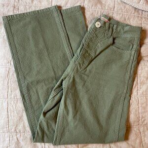 Jesse Kamm Cali Slim Pants in Yucca - Size 8